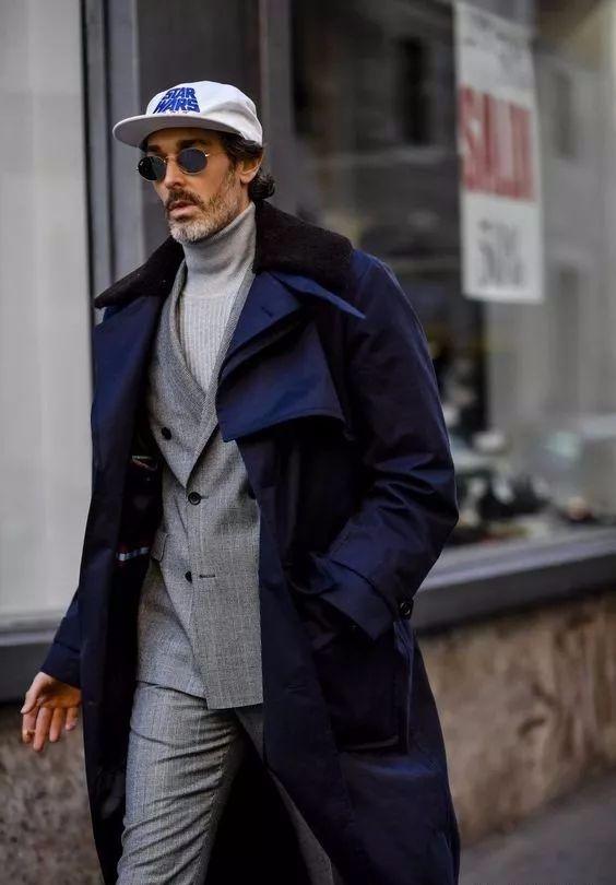 男士穿搭：这个冬天你需要一件高领毛衣